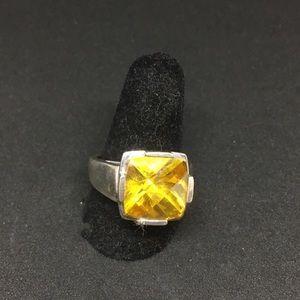 Sterling silver ring size 8 1/4